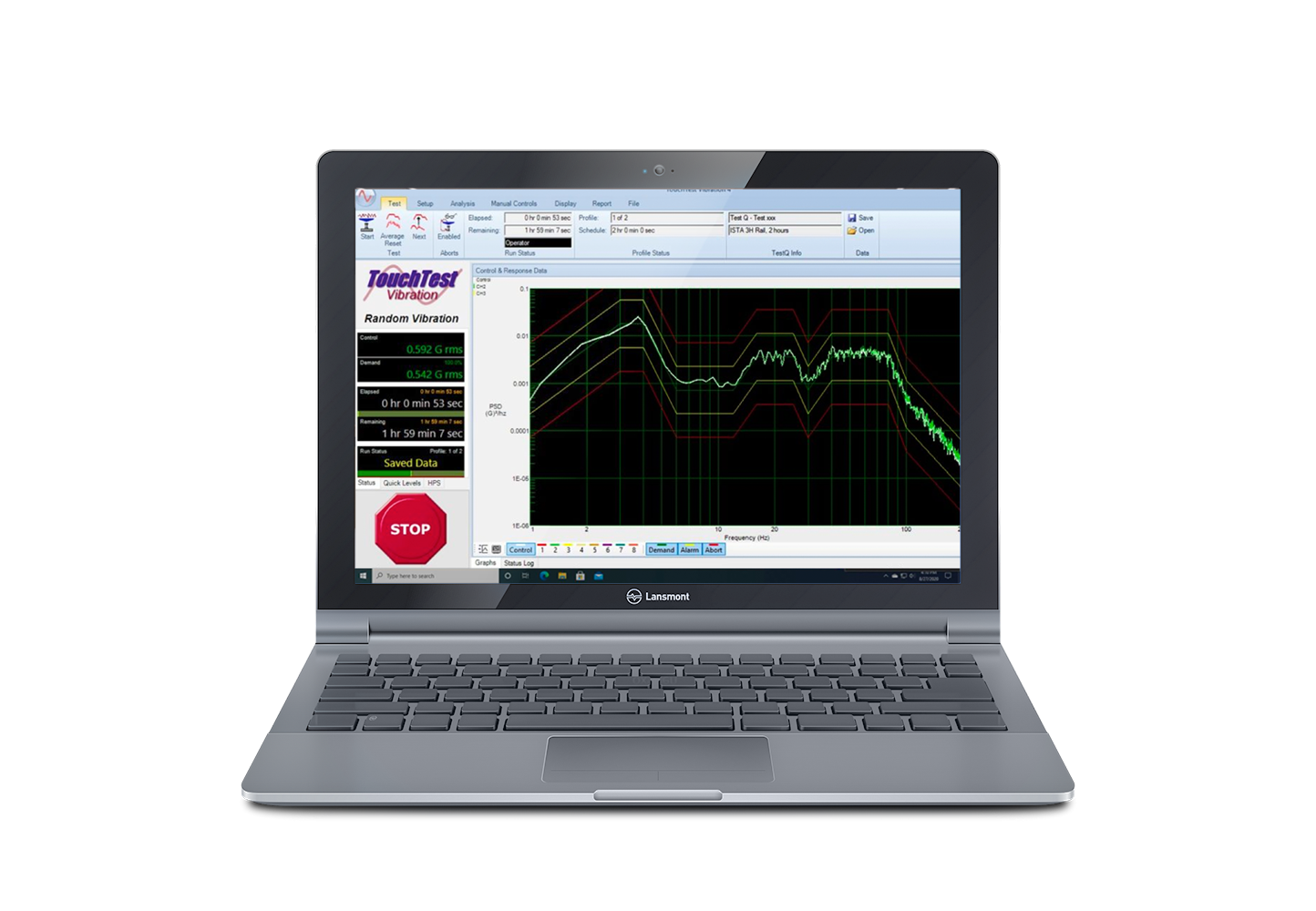 TouchTest Vibration Controller