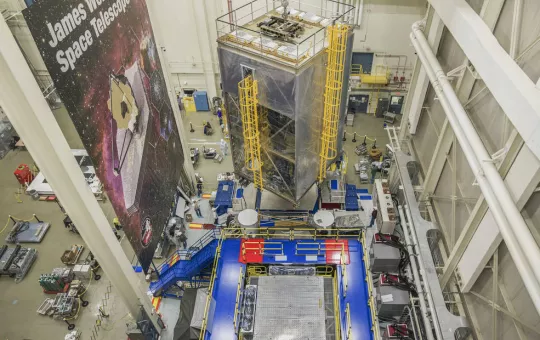 JWST_Testing.jpg Lansmont - JWST Testing