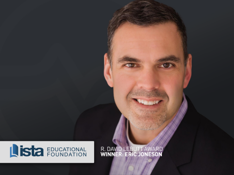 ISTA Educational Foundation - R.David LeButt Award Winner: Eric Joneson