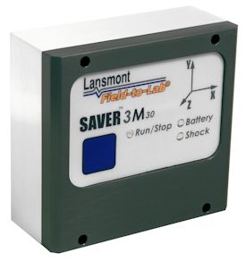 SAVER 3M30 Shock and Vibration Data Logger - Standing