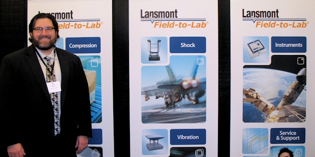 Lansmont exhibit at 2014 Cardinal Health Supplier Mart.