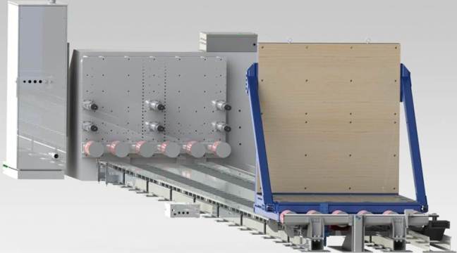 Horizontal Impact Test System (HITS) built for Fraunhofer IML.