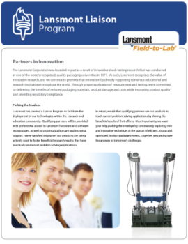 Lansmont Liaison Program.