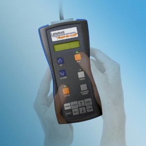 Precision Drop Tester (PDT) handheld controller.