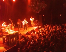 Ten Mile Tide performing at the Fillmore Auditorium.