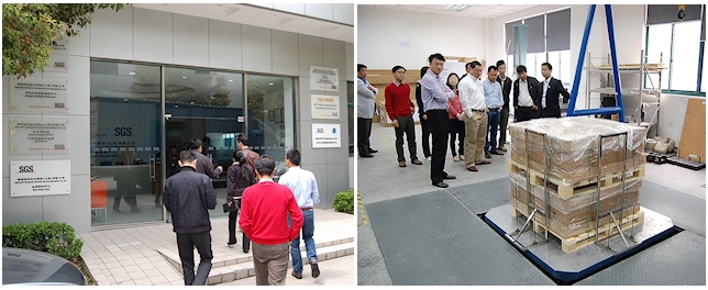 Package Testing Seminar at SGS’s Shanghai offices.