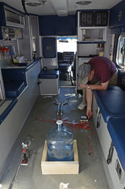 MSU Ambulance TruMotion Installation